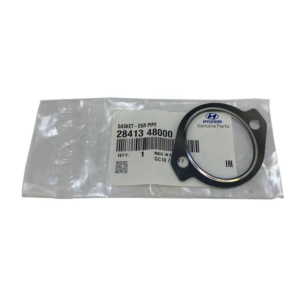 Прокладка (Нижняя | Круг) трубки клапана EGR Hyundai HD-78/120 D4GA/D6GA Евро-4/5 | Оригинал